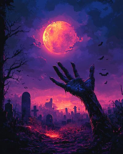 Cimetière d'Halloween