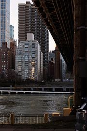 New York von der anderen Seite von Governors Island von Shaquille Maarschalkerweerd