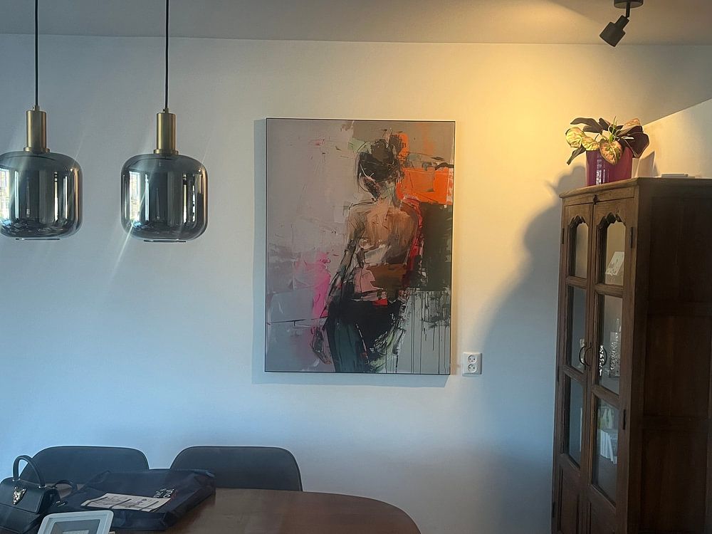 Figuratives Porträt, modern und abstrakt  von Carla Van Iersel 