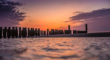 Breakwaters Domburg by Andy Troy