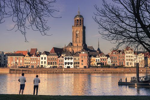 Wat een uitzicht op de Deventer Skyline