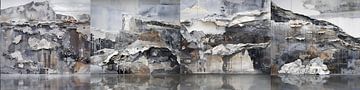 LANDSCAPE ANTARCTICA QUADRIPTYCH by AHAI depARTment