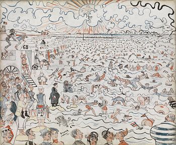Die Bäder von Ostende, James Ensor