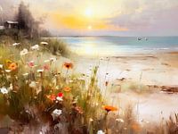 Zomer op het strand