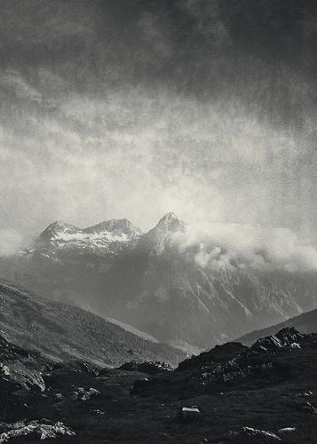 Splügen Pass with Piz Platta Switzerland by Dirk Wüstenhagen