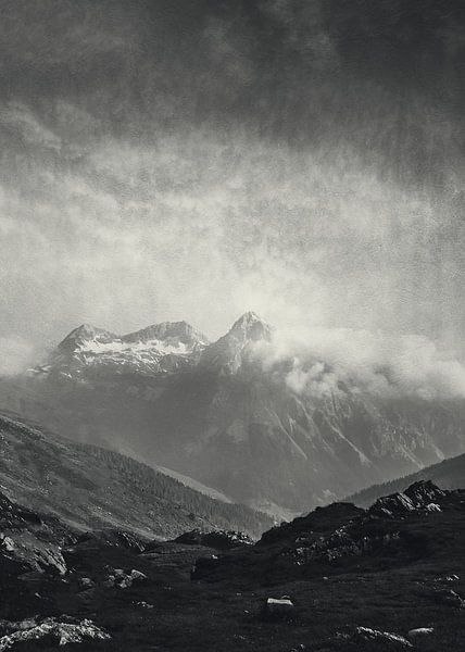 Col du Splügen avec Piz Platta Suisse par Dirk Wüstenhagen
