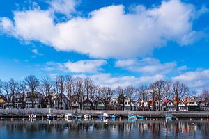 Alter Strom in Warnemünde im Winter