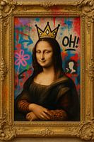 Da Vinci's Lost Mural Lisa Gets Tagged