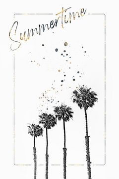 Palm Trees Impression | Summertime by Melanie Viola