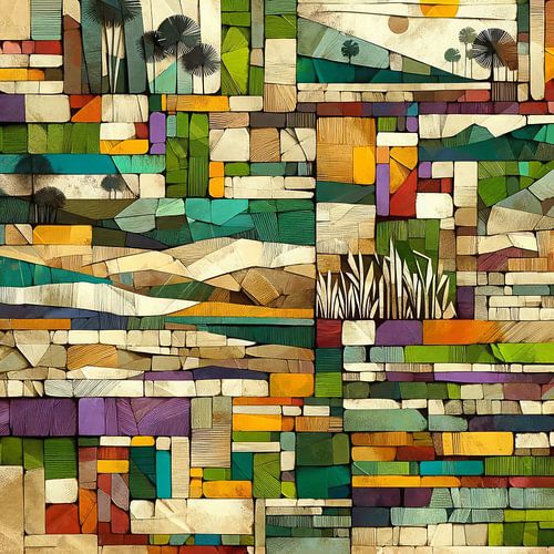 Mozaïek Rizière Casamance Senegal