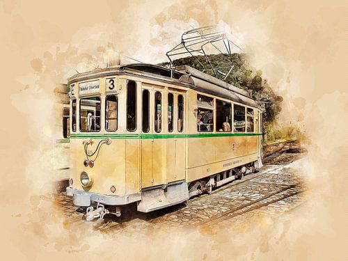 Historical tram