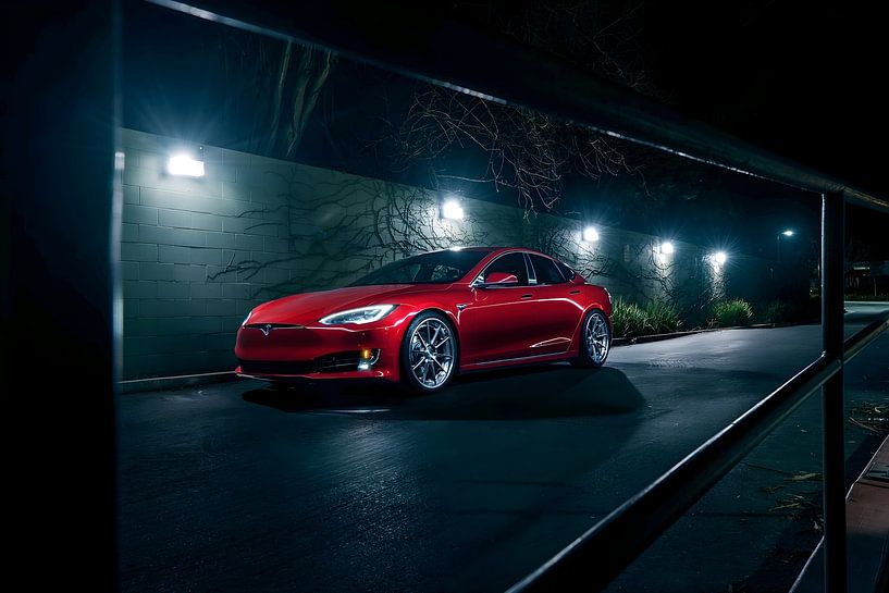 Tesla Roadster van Art Indi