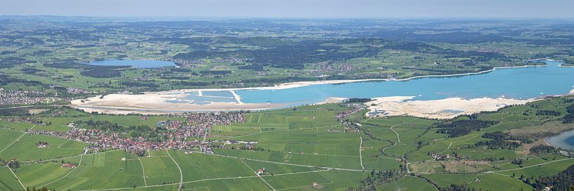 L'éveil du printemps au lac Forggensee par Walter G. Allgöwer