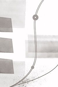Abstraktes Mid Century Design Nr. 2 - Verbindungen