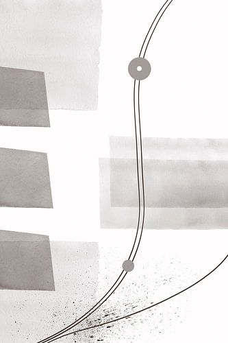 Abstract Mid Eeuw Ontwerp Nr. 2 - Verbindingen