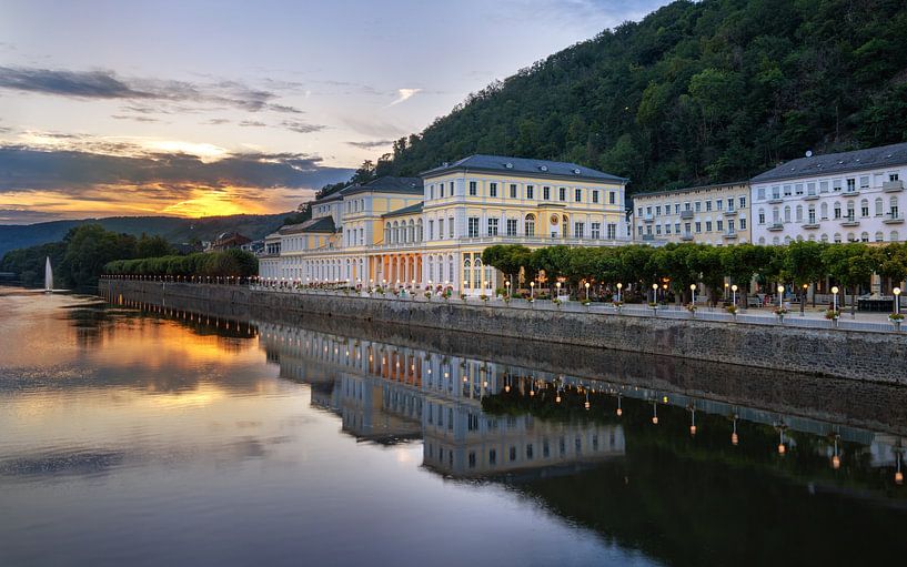 Bad Ems, Lahndal, Rijnland-Palts, Duitsland van Alexander Ludwig