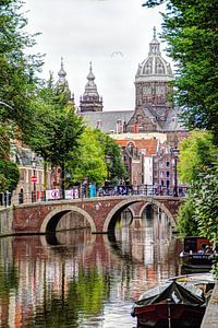 Amsterdam Centre Oudezijds Voorburgwal by Hendrik-Jan Kornelis