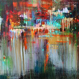 Reflexionen NOVA I von Atelier Paint-Ing