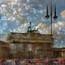 City-Art Berlijn Brandenburger Tor II van Melanie Viola thumbnail