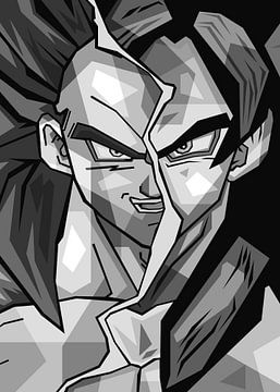 Goku Super Saiyan van Dico Hendry