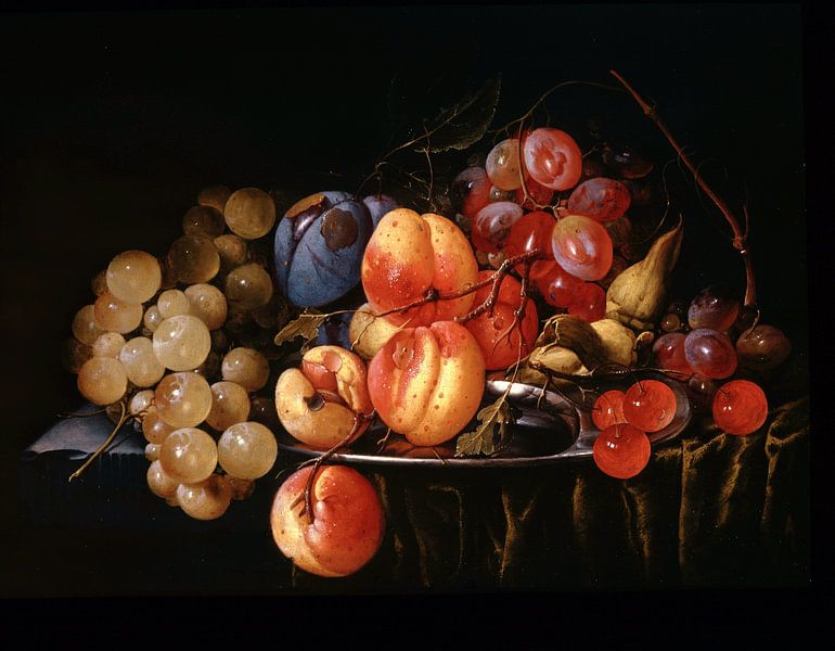 Cornelis de Heem,Nature morte de fruits par de Heem par finemasterpiece