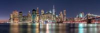 New York City Panorama von Achim Thomae Miniaturansicht