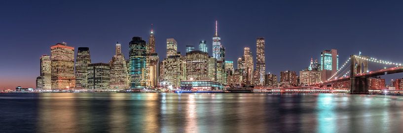Panorama de la ville de New York par Achim Thomae