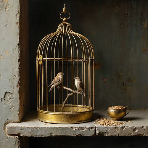 Vogels in een Kooi