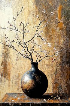 Japanse bloesemkunst in Goud ii