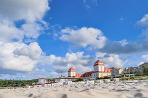 Ostseestrand in Binz mit Strandkörben
