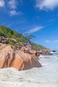 Grand Anse Beach - La Digue (Seychellen)