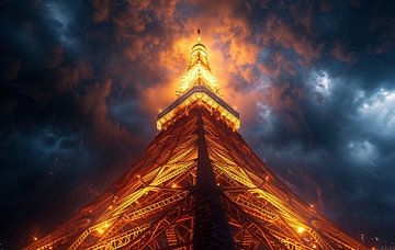 Tokio in vlammen, nacht van fernlichtsicht