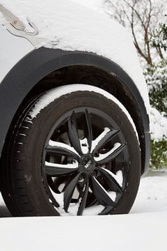jante enneigée mini sur carphotography
