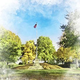 Amerikanischer Friedhof und Gedenkstätte in Margraten, Limburg von Danny de Klerk
