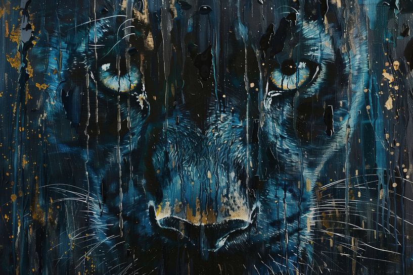 Blauer Panther von Whale & Sons