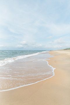 Het strand bij de Noordzee van Robin Polderman