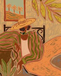 Lady in Stripe