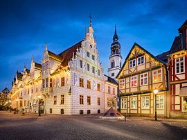 Historic buildings in Celle, Germany by Michael Abid