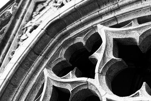 Detail in the Pandhof of Utrecht Cathedral by André Blom Fotografie Utrecht