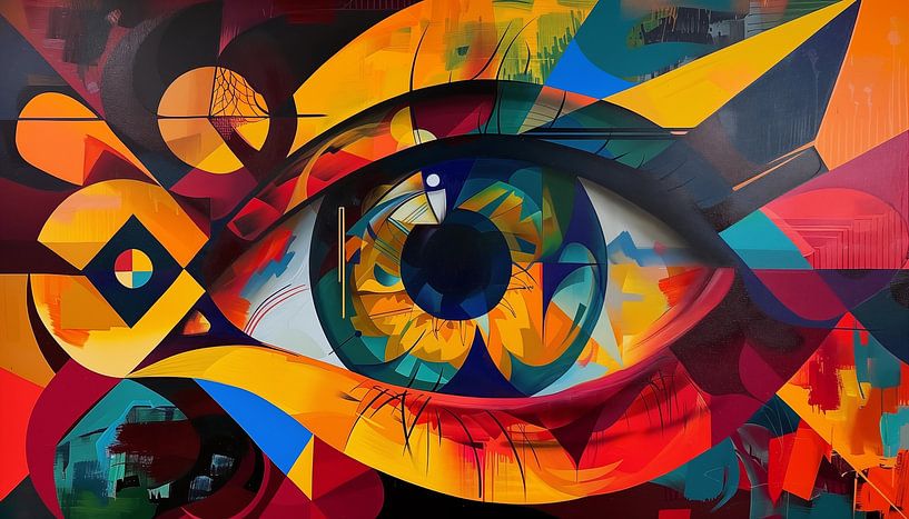 Abstraktes Augenpanorama von TheXclusive Art