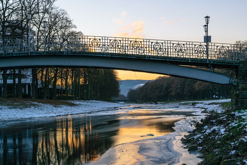 Winter an der Ahr von Heinz Grates
