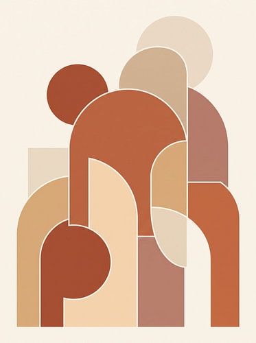 Terracotta & Warm Tone Minimalist Arches