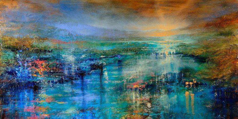 Hier en Nu - Wide Land van Annette Schmucker