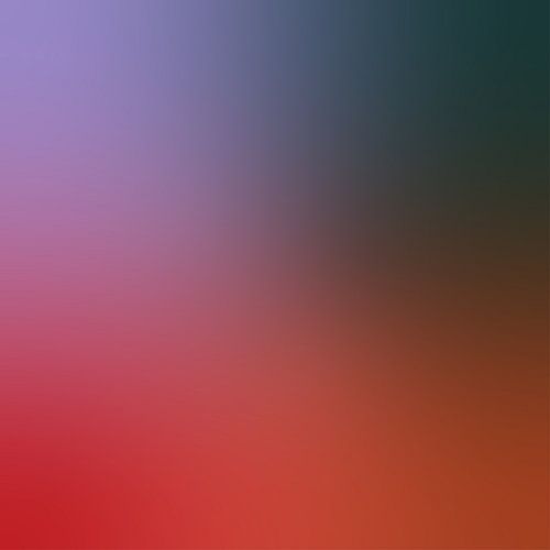 Retro jaren 70 neonkunst. Abstract verloop in lila, mahonierood, koraal.