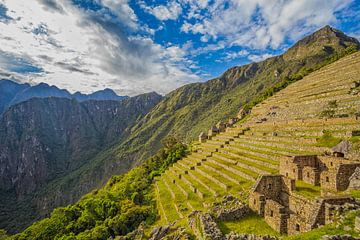 A morning @ Machu Picchu (Peru) van Tux Photography
