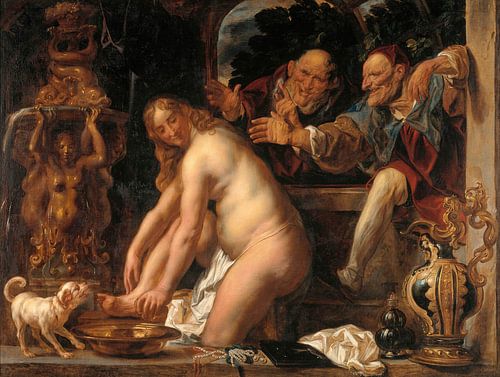 Susanna and the Elders, Jacob Jordaens