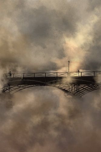 In gedachten op de Pont des Arts
