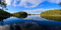 Landschap symmetrie  in Zweden