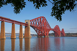 Forth-Brücke; South Queensferry; Edinburgh; Schottland; Vereinigtes Königreich