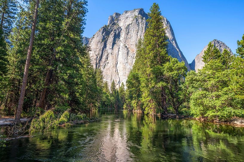 Monoliet Yosemite Valley van Joseph S Giacalone Photography